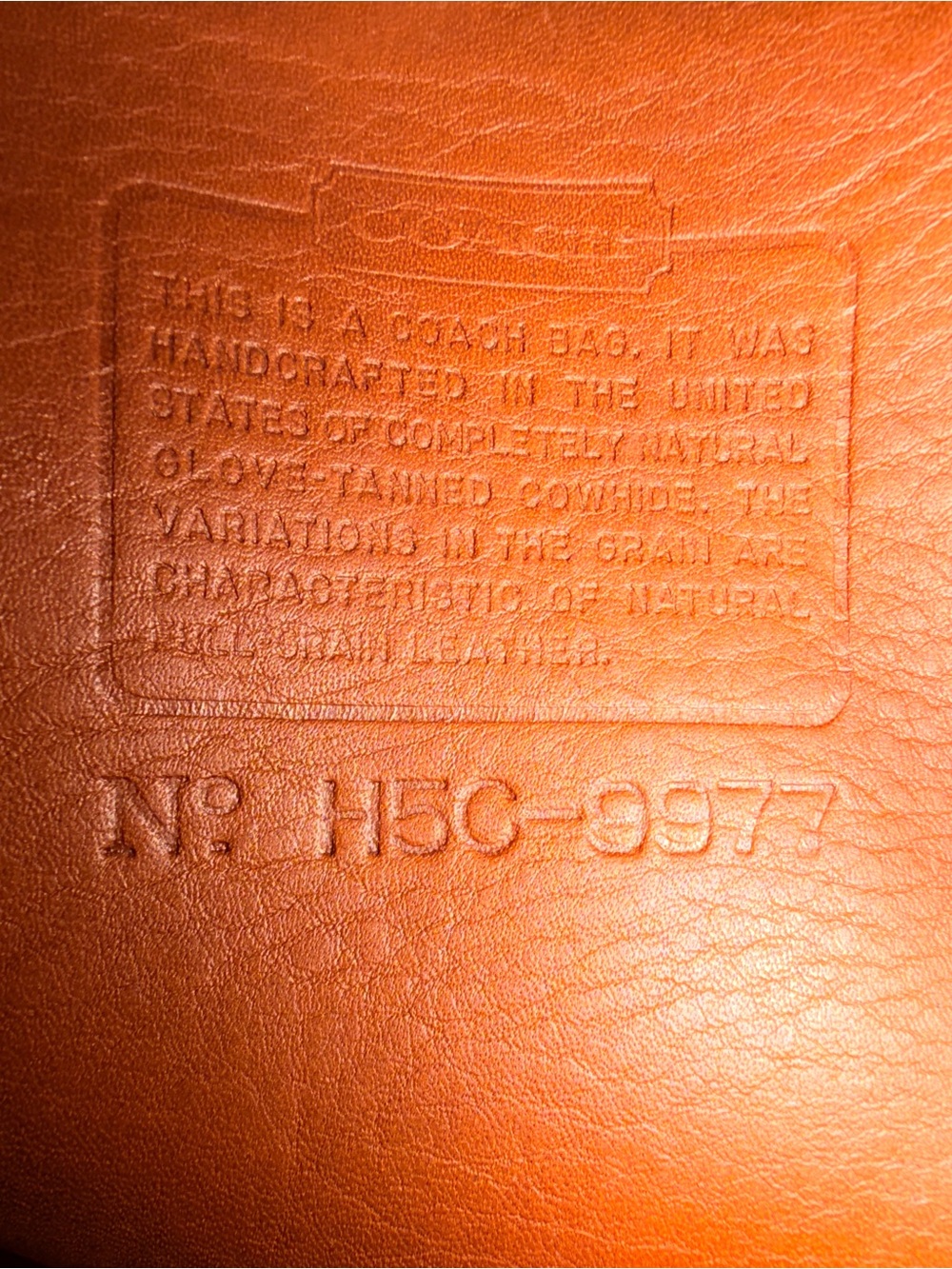 Coach Manor Purse 9977 - Picture 9 of 13